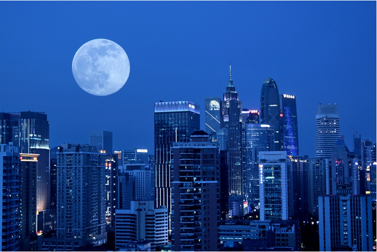 00274《碧波月夜》