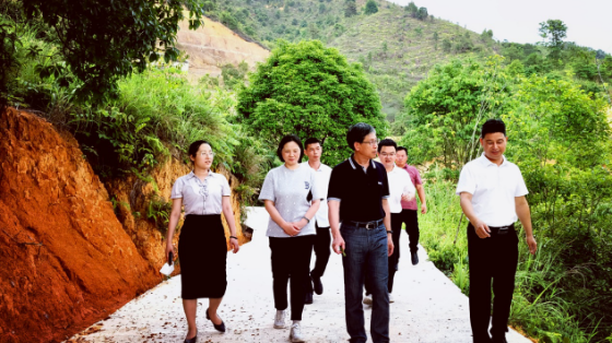 廣州市生態環境局黨組書記、局長楊柳赴梅州市大埔縣光德鎮開展對口幫扶工作