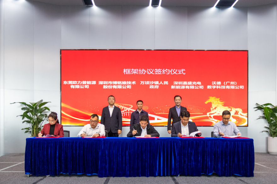 重點企業簽約儀式